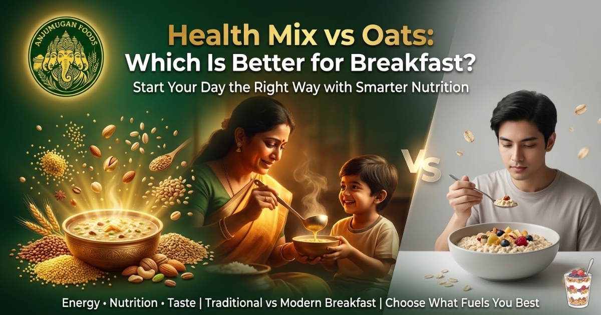 Health Mix vs Oats: Which Is Better for Breakfast?