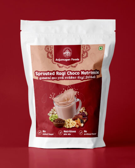 Sprouted Ragi Choco Nutrimix (முளைகட்டிய ராகி சாக்கோ நியூட்ரிமிக்ஸ்) – 150 g